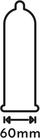 Презервативи Secura Extra Large 100 - 100 широких презервативів для чоловіків без гормонів, прозорі