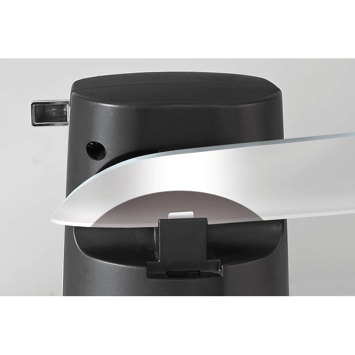 Мультивідкривач CASO D10 з високоякісним корпусом з нержавіючої сталі, універсальне використання в якості відкривачки для пляшок, точилки для ножів, консервного ножа, в т.ч. практичного втягування кабелю, магнітного тримача кришки, потужного двигуна