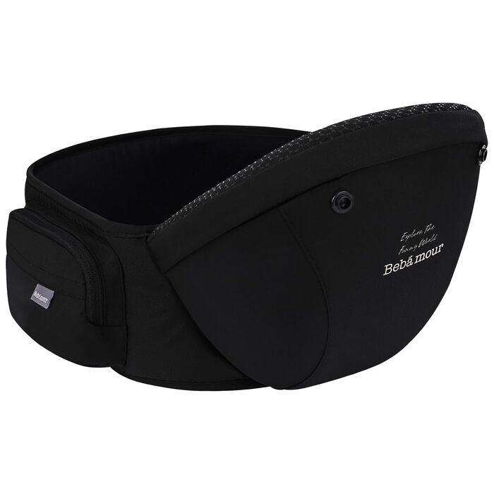 Переноска Bebear, Bebamour для дітей 0-36 місяців, рюкзак-переноска 3D air mesh для новонароджених і малюків, схвалена відповідно