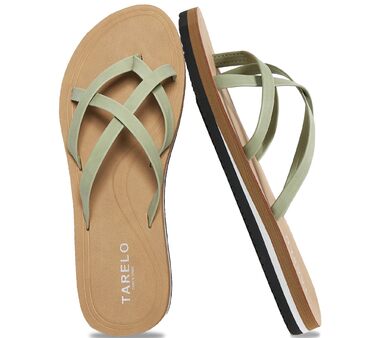 Жіночі шльопанці TARELO, літні, розмір 36-41, A, зелені, 37 EU