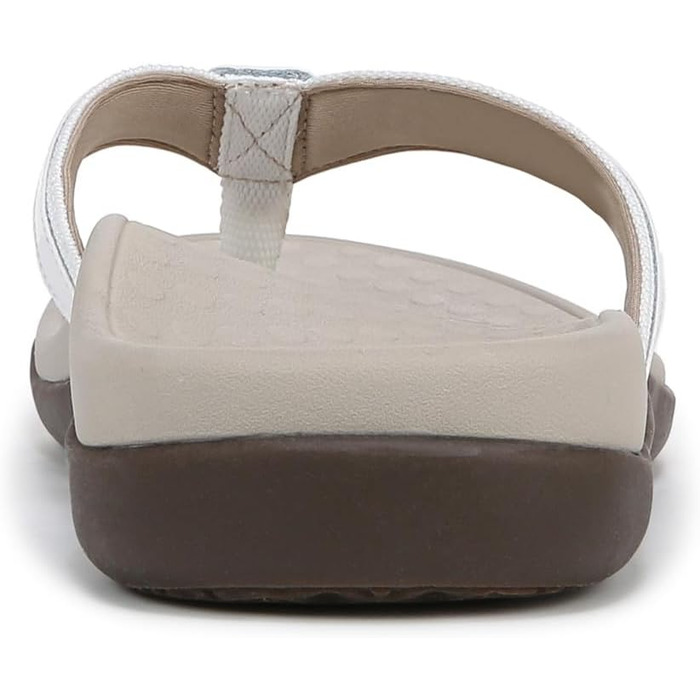 Босоніжки Vionic Unisex Tide II, 41 EU, білі, з лаковою строчкою