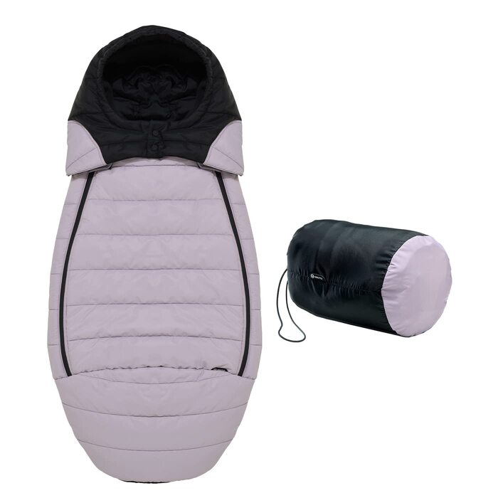 Універсальний муфта для ніг для всіх моделей колясок Водонепроникний термомуфта для зими Doolittle колір Рожевий захід сонця Зима