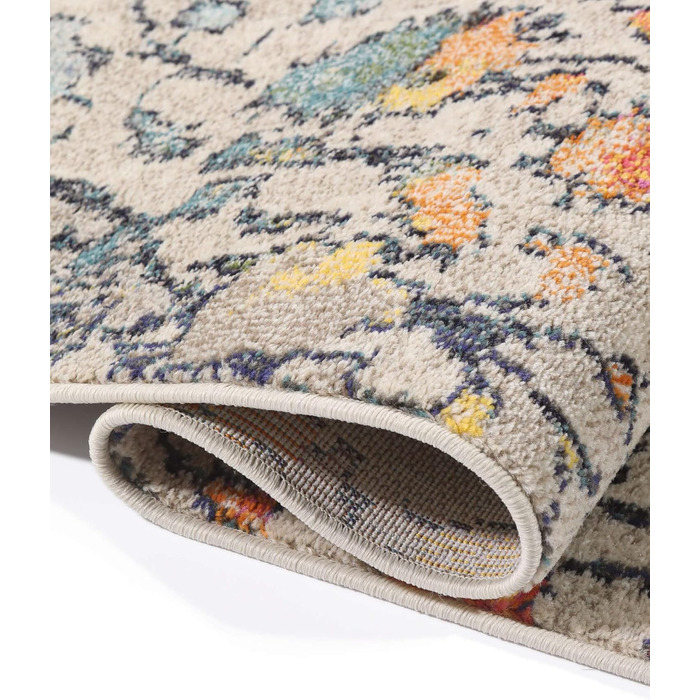Калейдоскоп, Килим, Середній ворс, 240 x 300 см, Прямокутний, Сучасний, Oeko-Tex Standard 100, Поліпропілен, Передпокій, Спальня,