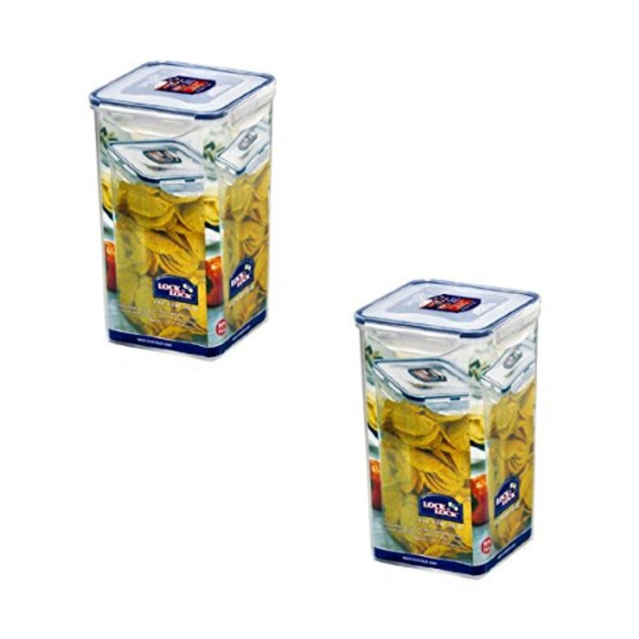 Контейнери для зберігання Lock Lock, квадратні, 4 л (135,3 мл), 2 шт.