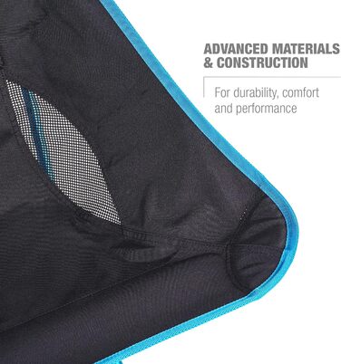 Крісло Helinox Sunset Завдяки своїй подовженій конструкції це крісло може бути найкращим поєднанням місця для зберігання, комфорту та підтримки (чорне кишені)