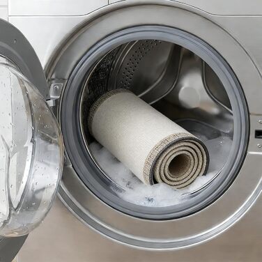 Напівкруглий килимок для дверей, нековзний килимок для приміщень, абсорбуючий, товстий, що прається, для входу, кухні - C - 50 x 80 см (півколо)