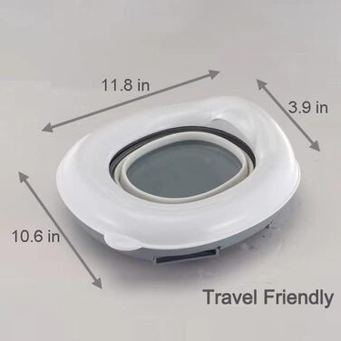 Складний дитячий горщик PandaEar для подорожей Дорожній горщик для дитячого унітазу, сидіння для унітазу сидіння для унітазу дитяч