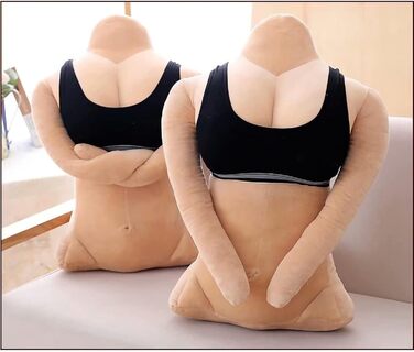 Допоміжна плюшева подушка Pssopp, зручна, форми тіла (гарненька дівчинка приблизно 58 см (див. деталі)) Гарненька дівчинка приблизно 58 см (див. деталі) Гарненька дівчинка приблизно 58 см (див. деталі)