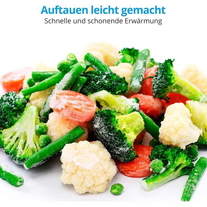 Мікрохвильова піч MEDION 3 в 1 з функцією гриля та гарячого повітря (23 літри, потужність 800 Вт, верхній гриль/потужність гарячого повітря 1200 Вт, окремо стояча, MD17495) срібло