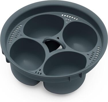 Яйцеварка CucinaOra 4 яйця Котел для яєць steamEGGS - Аксесуари Thermomix TM6 - Thermomix TM5 TM31 - Аксесуари для Thermomix Vorwerk - Thermomix TM6 Аксесуари - Браконьєри для яєць - Termomix Аксесуари TM6/TM5/TM31