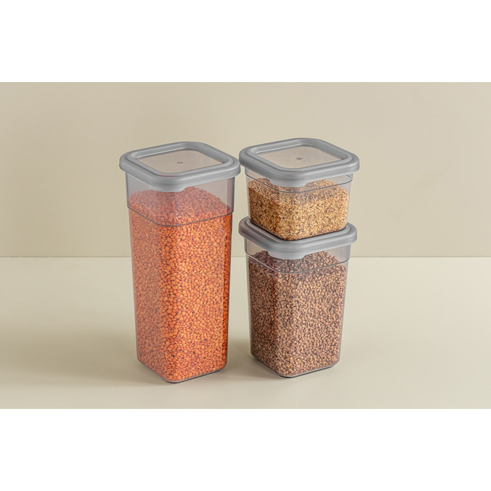 Контейнер 680 мл Soft Box Grey Idea Home