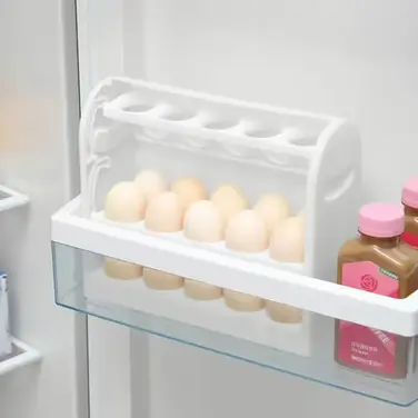 Органайзер Vialex B0B56V7B3W для яєць на дверцята холодильника