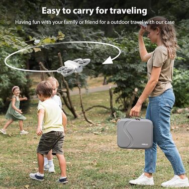 Чохол для DJI Neo Fly More Combo, портативний поліуретановий захисний чохол для аксесуарів DJI Neo, сумісний з пультом дистанційного керування RC-N3, інтелектуальна польотна батарея Neo, двостороння зарядна станція