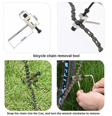 Набір для ремонту велосипеда SHYOSUCCE, 110 предметів