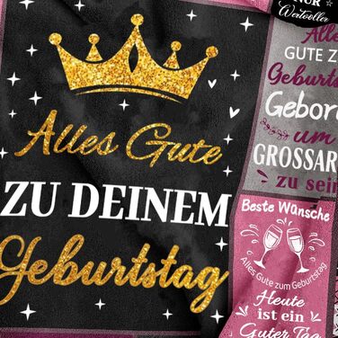 Подарунок на день народження для жінок, подарунок на день народження найкращій подрузі, подарунок на день народження мами, дівчини, дружини, дівчини, сестри, подруги, колеги, подарунки на день народження для жінок 150*200 см
