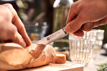 Набір ножів ZWILLING Four Star Traveller Set/Knife Set із 7 предметів для кемпінгу, набір із 3 ножів, обробна дошка, ніж офіціанта, ножиці та сумка для перенесення