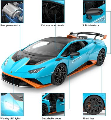 Масштаб 2.4 Ghz Lamborghini Huracan STO Радіокерована іграшка R/C Модель автомобіля, 1/14