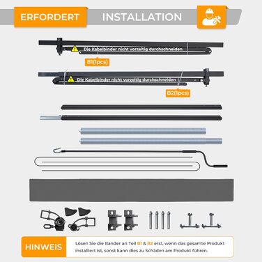 Складана тентована маркіза з ручним керуванням, 300x250 см, антрацит, сонцезахисна тентована маркіза, тентована для патіо, регулювання кута нахилу (5-60), балконна тентована маркіза з водонепроникним покриттям, настінне кріплення в комплекті, 300x250 см а