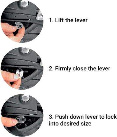 Дитячі ковзани Roces MCK II H, регульовані, розмір 36-40, ЧОРНО-ЧЕРВОНІ