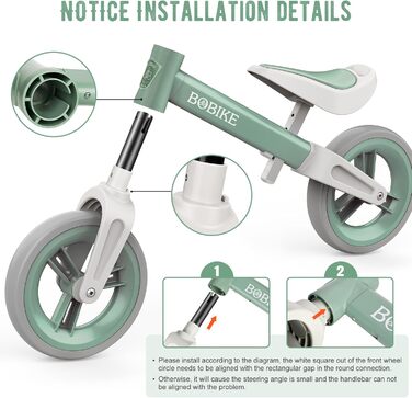 Велосипед-балансир MHCYLION від 1,5-4 років до 25 кг, регульовані по висоті кермо і сідло, фіксатор керма, ультралегкий дитячий ве