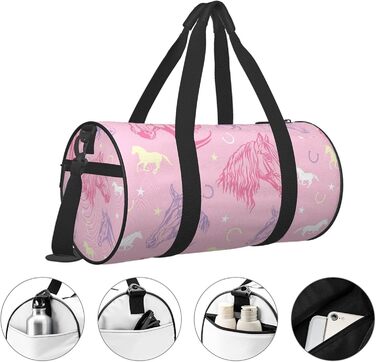 Сумка-мішок для подорожей з квітковим принтом Троянда, спортивна сумка для фітнесу, велика сумка для покупок, дорожня сумка на нічліг та вихідні для чоловіків та жінок