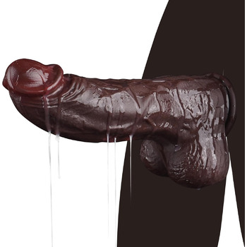 Фалоімітатор Leyuto XXL, 22,5 см, 6,6 см діаметр