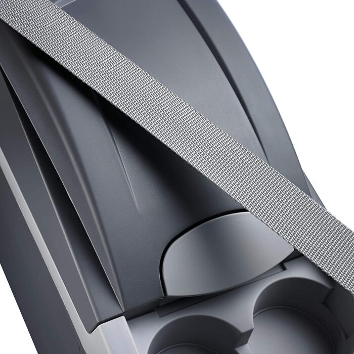 Портативний термоелектричний охолоджувач/нагрівач, 8 літрів, 12 В для легкового та вантажного автомобіля, сірий одинарний, 08