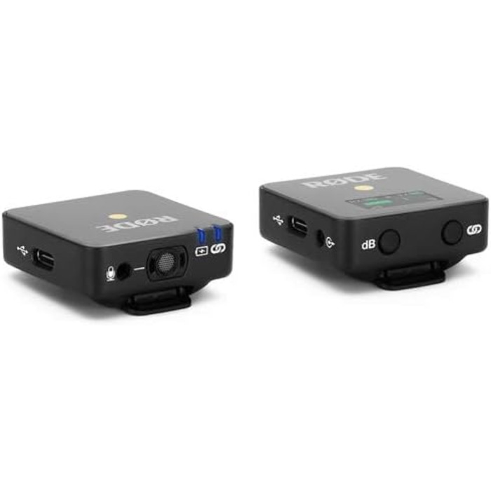 �DE Wireless GO Ультракомпактна бездротова мікрофонна система з інтегрованим мікрофоном (чорний) Чорний одинарний передавач Wirele