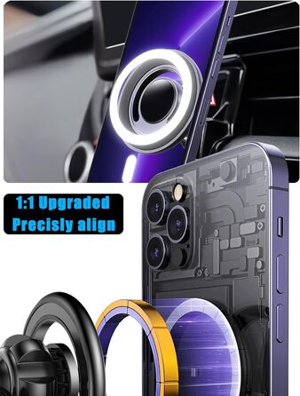 Автомобільний тримач для мобільного телефону Mengfly, підставка для телефону з вентиляційним отвором, автомобільне кріплення, для