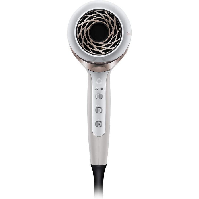 Фен Remington Ionen Hydraluxe Pro (2200 Вт, 160 км/год, 2 насадки для стайлінгу, сенсор Hydracare)