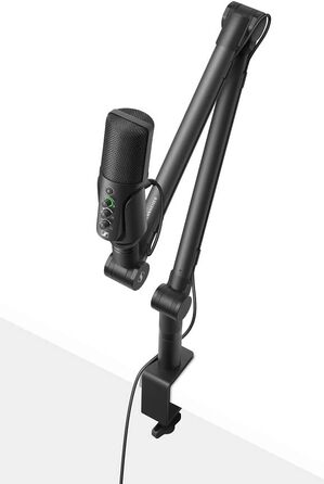 Стрімінговий набір Sennheiser Profile з USB-мікрофоном та бездротовою ігровою гарнітурою Corsair HS80 RGB Multiplatform Dolby Atmos, всеспрямований мікрофон, сумісність з iCUE PC, Mac, PS5, PS4 Carbon