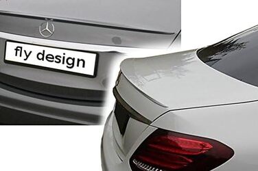 Задній спойлер підходить для Mercedes-Benz W213 E-Class, заднє крило, губа спойлера для тюнінгу автомобіля, пофарбована в колір A-Still, ABS пластик, Obsidian Black 197, 70185