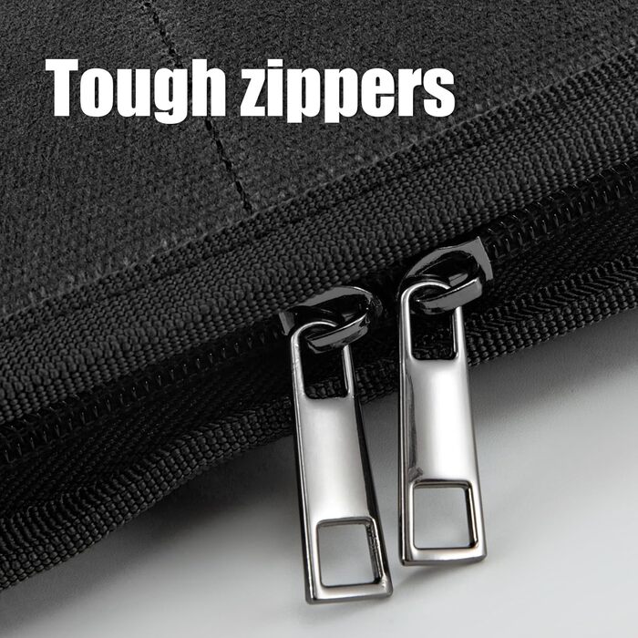 Класична вощена полотняна обкладинка для блокнота на блискавці, кишеня для щоденника, обкладинка для польових нотаток, водонепроникна обкладинка для блокнотів 5x8, блокнот мандрівника A5 (чорний) чорний 1 17*25 см