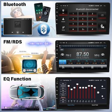 Автомобільне радіо 2G64G для Mercedes Benz W168 W203 CLK C209/W209 SLK/W170 W463 Viano Vito Vaneo з бездротовим Carplay/Android Auto 7-дюймовий сенсорний екран Navi GPS FM/RDS BT MirrorLink камера заднього виду