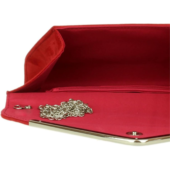 Елегантна сумочка-клатч Умшлаг червоного кольору