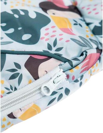 Спальні мішки Trespass Bunka, принт тропічних птахів, один розмір