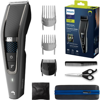 Машинка для стрижки волосся Philips Hair Clipper Series 7000 з технологією Trim-n-Flow (модель HC7650/15)