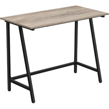 Письмовий стіл VASAGLE, дерево, сіро-чорний, 100 50 75 см Сіро-чорний 100 x 50 x 75 см