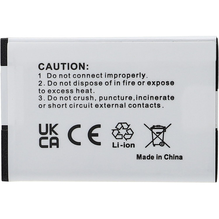 Акумулятор vhbw 5X, сумісний з бездротовими стаціонарними телефонами Unify OpenStage SL6, SL400, SL450 (800 мАг, 3,7 В, літій-іонний)