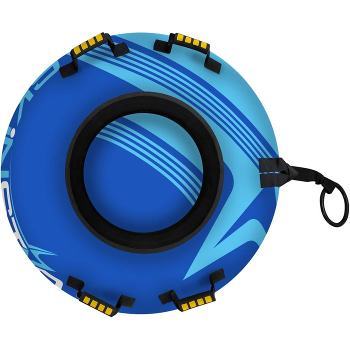 Професійна снігова трубка санки боб сани шина снігова шина розсувна шина Ø100см синя