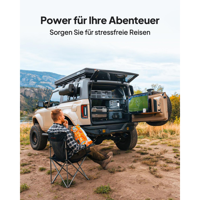 Зарядний пристрій BLUETTI Charger 1 потужністю 560 Вт для генератора змінного струму, зарядний пристрій постійного струму для портативних електростанцій, у 6 разів швидший, ніж зарядні пристрої від прикурювача, сумісний з 95 сонячних генераторів, ідеально