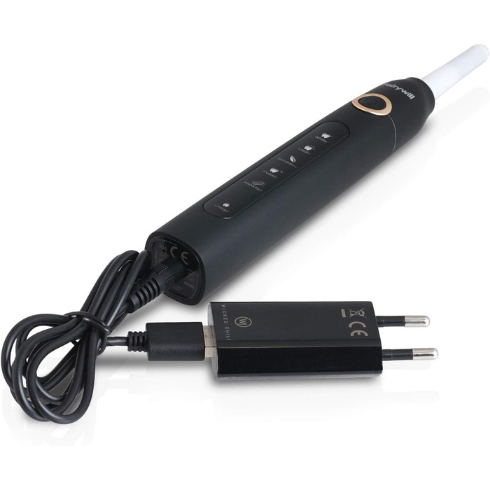 Блок живлення Wicked Chili - Ultra Slim - USB-адаптер підходить для електричної зубної щітки, звукової зубної щітки, іригатора ротової порожнини сумісний з Fairywill P11 Plus, 507, 508, 551, 515, 917, E11 (1A 5V)