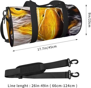 Дорожня сумка-мішок з зображенням Американського білоголового орла, спортивна сумка для чоловіків та жінок, сумка для подорожей