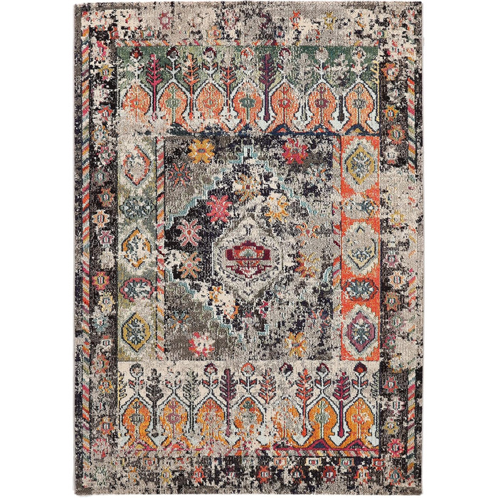 Килим, Середній ворс, 240 x 340 см, Прямокутний, Сучасний, Oeko-Tex Standard 100, Поліпропілен, Передпокій, Спальня, Кухня, Віталь