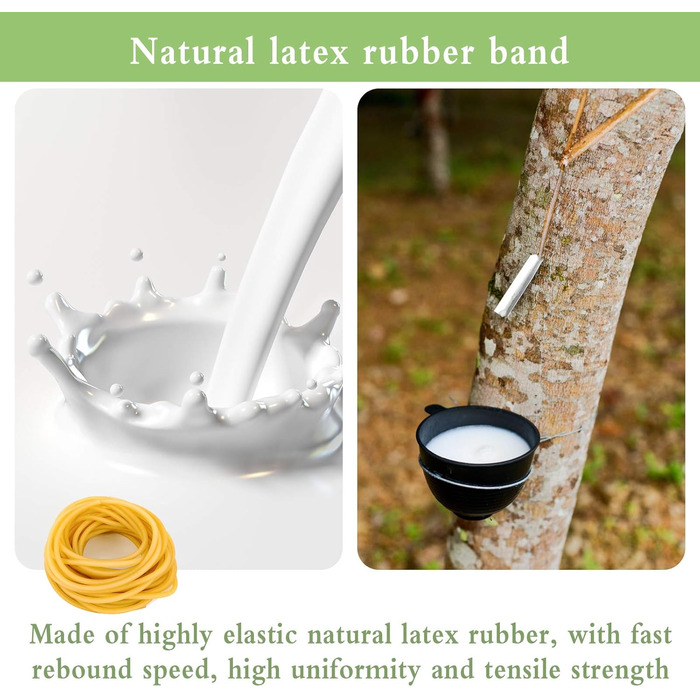 Гумова стрічка для рогатки Ledoo, 10 м (натуральний латекс)