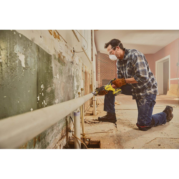 Акумуляторна зворотно-поступальна пила Stanley FatMax V20 SFMCS310B (18 В, довжина ходу 29 мм, безщітковий двигун, регульована шви