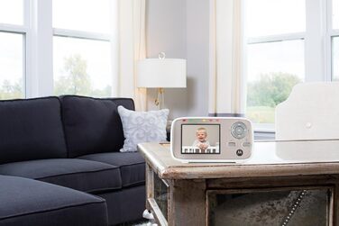 Відеоняня WLAN, камера спостереження за дитиною з кольоровим дисплеєм 2,8 дюйма, радіус дії 300 метрів, 667 Connect