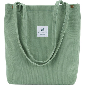 Плечова сумка жіноча велика вельветова сумка жіноча сумка покупця жіноча сумка з ручкою для університетської роботи дівчата школа