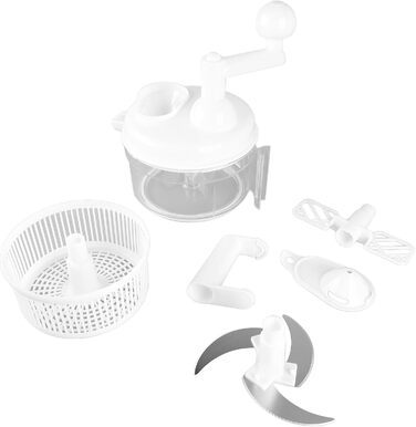 Подрібнювач овочів, малошумний подрібнювач овочів з ручною рукояткою для кухні