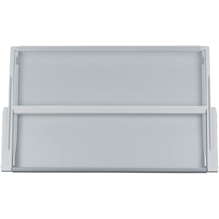 Скляна полиця для холодильника Bosch Siemens 743197 (443x430 мм) - оригінальна, розділена на дві частини. Підходить для Neff, Balay, Constructa.